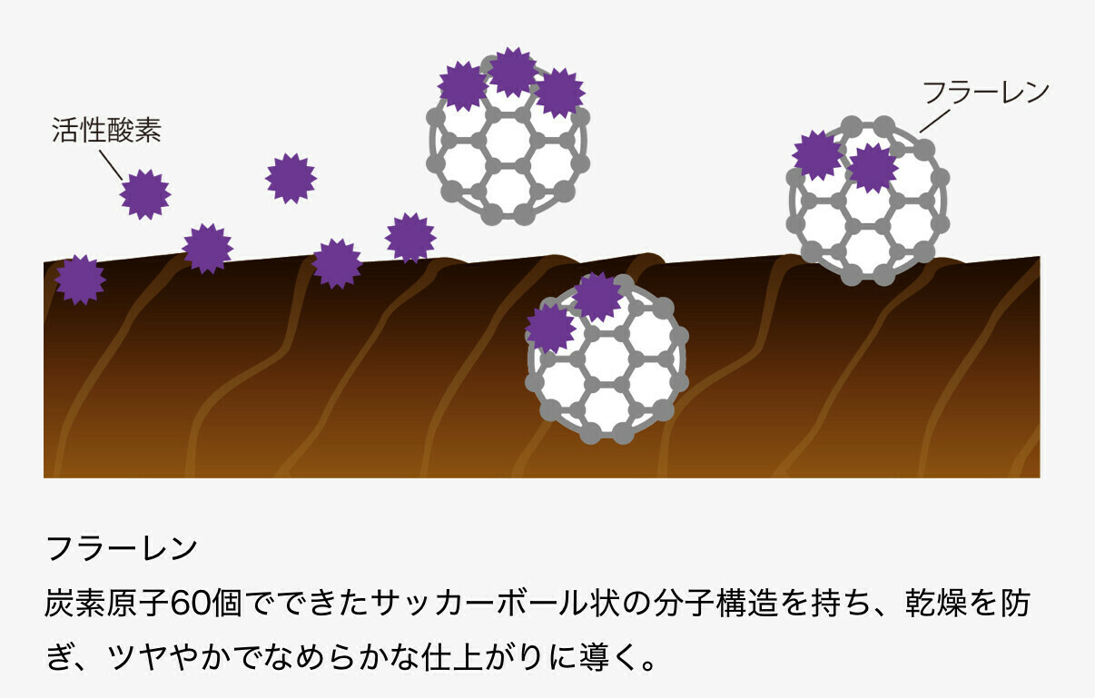 リケラオイル フラーレン構造