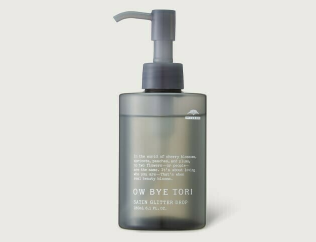 OW BYE TORI サテングリッタードロップ